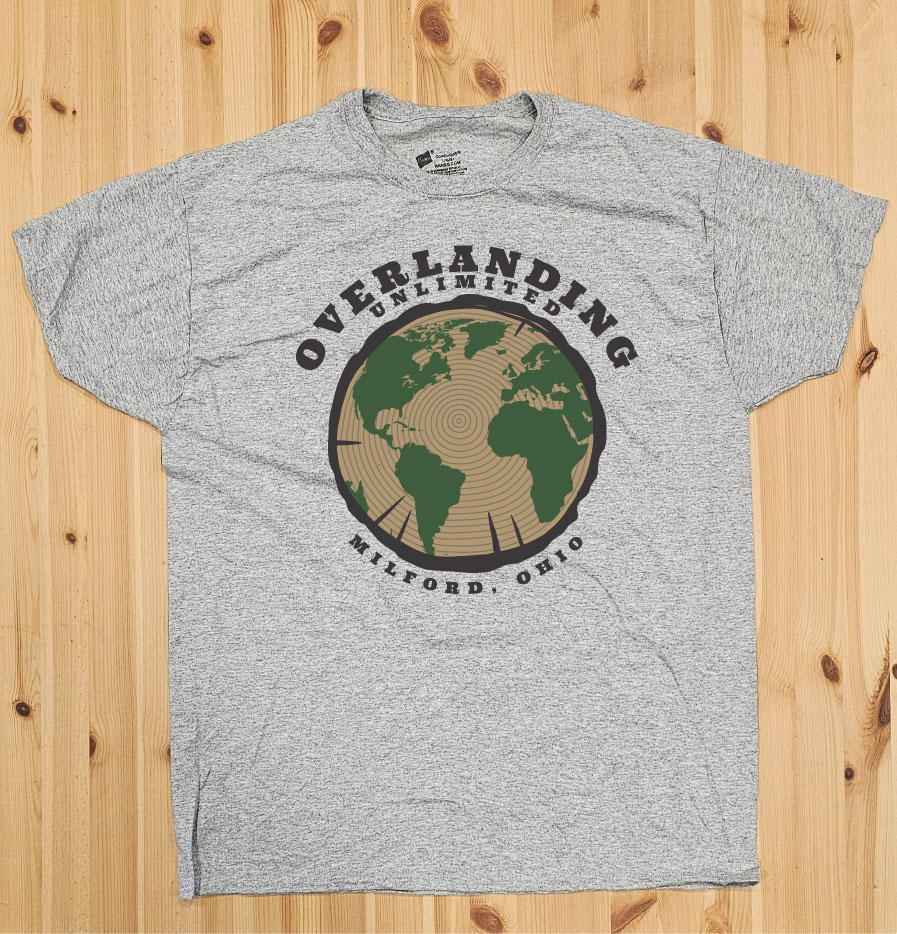 Overlanding Unlimited World Tree Tee