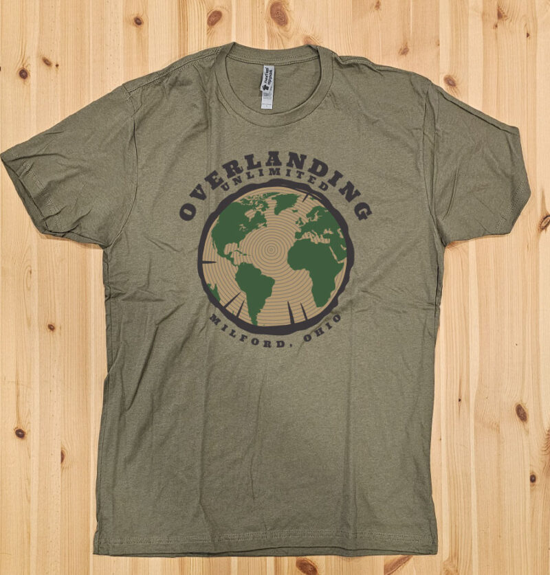 Overlanding Unlimited World Tree Tee - Image 3